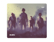 SVEN MP-G02S Zombie, Gaming Mouse Pad, Dimensions: 230 x 200 х 2 mm,  Non-slip rubber base